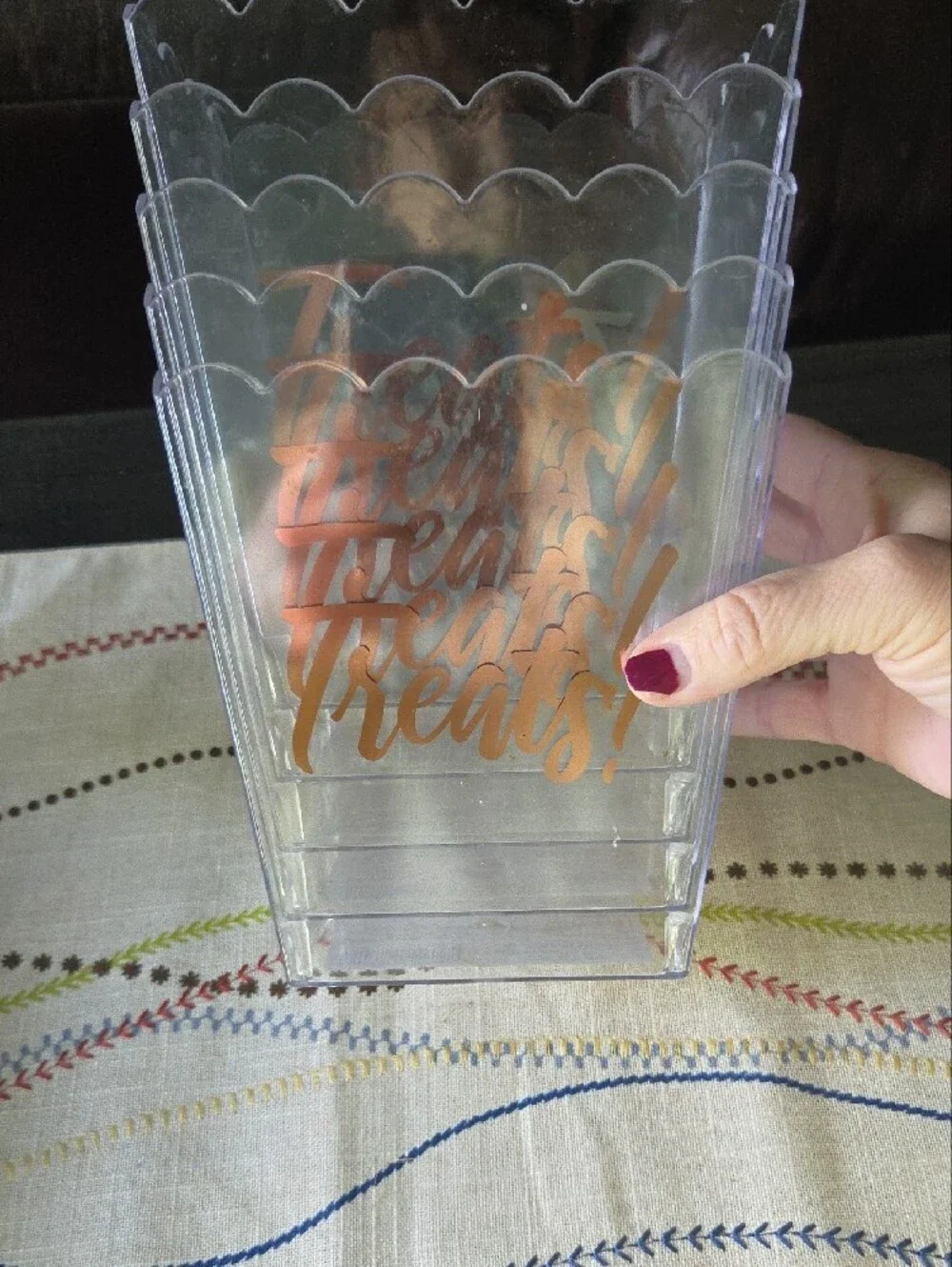 Source Unknown clear plastic